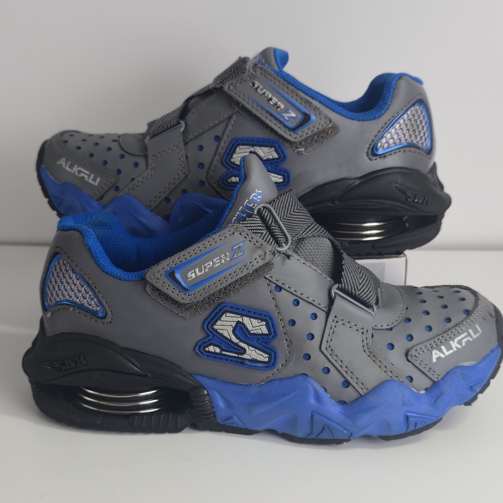 Skechers Kids Sneakers - Gray and Blue